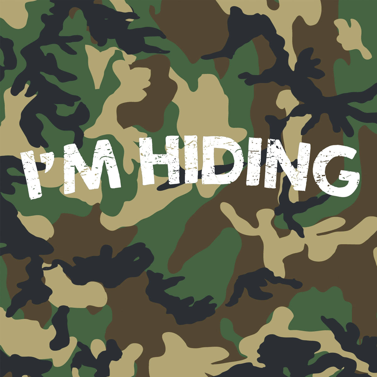 I'm Hiding Men's T Shirt