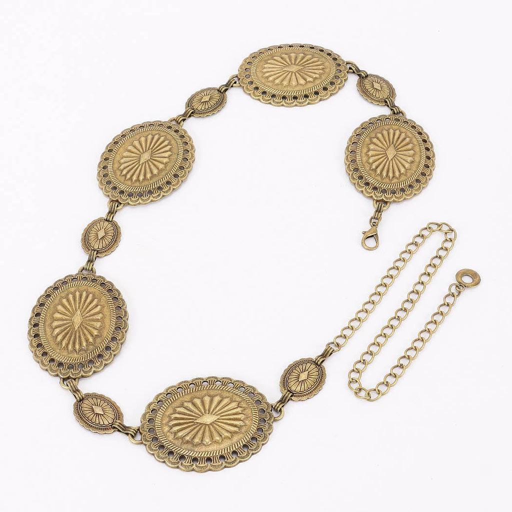Vintage Metal Chain Belt