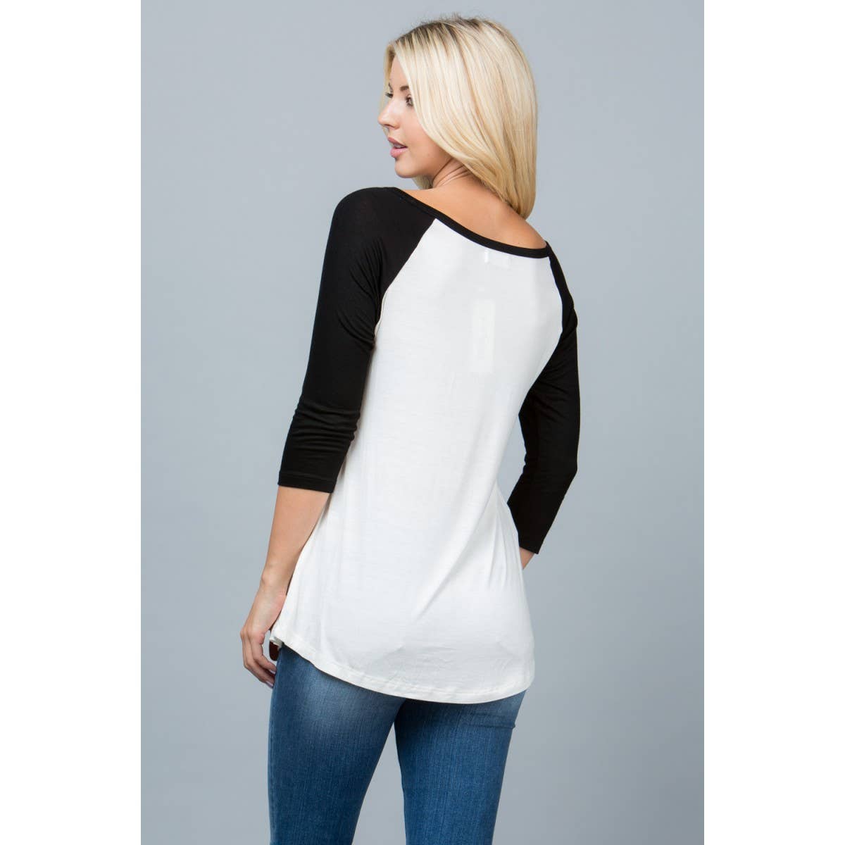 Dino Print Raglan Shirt