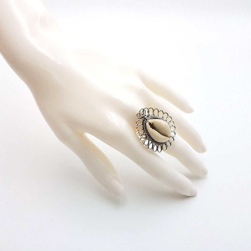 Cowrie Shell Ring