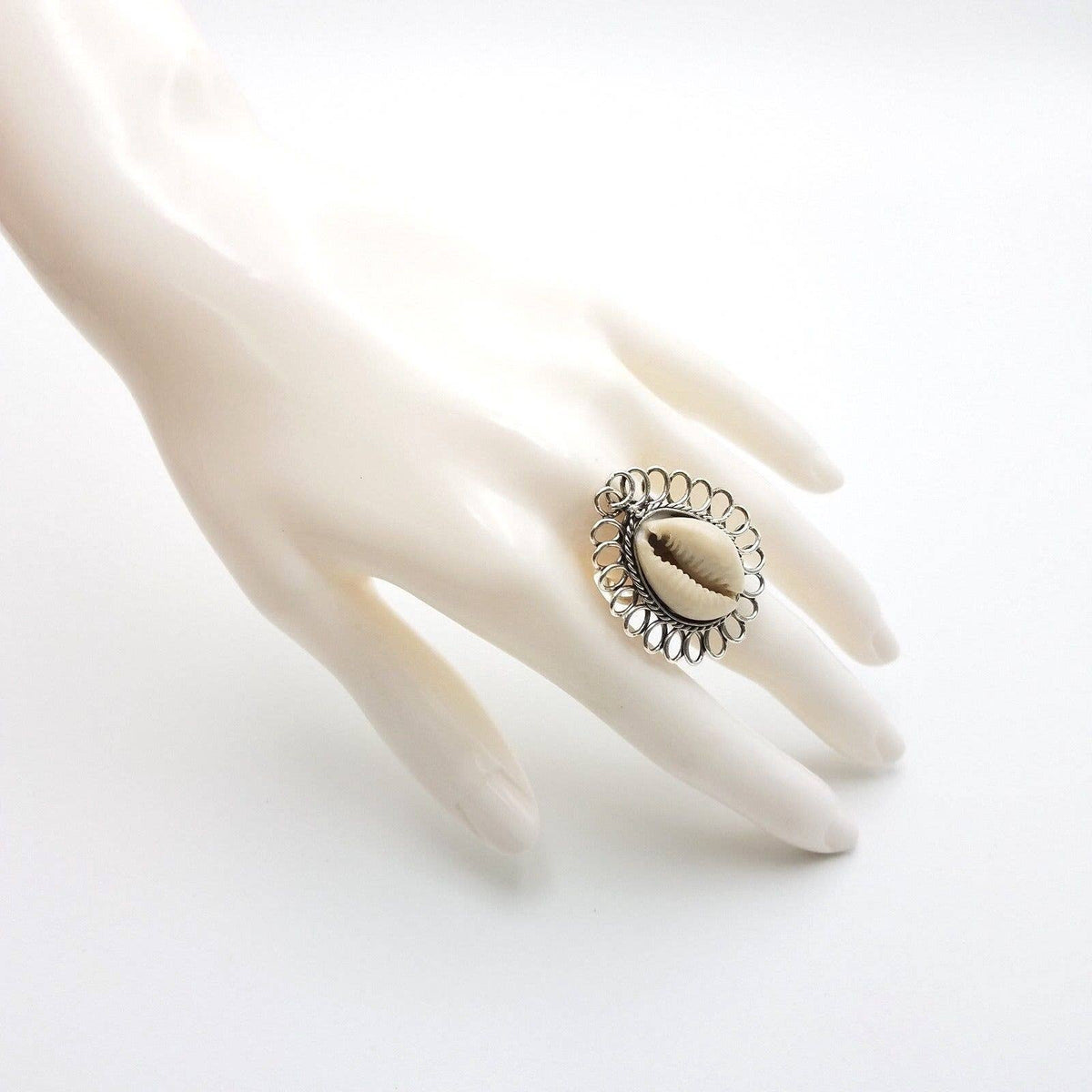 Cowrie Shell Ring