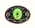Real Scorpion BELT BUCKLE GLOW IN THE DARK 1827