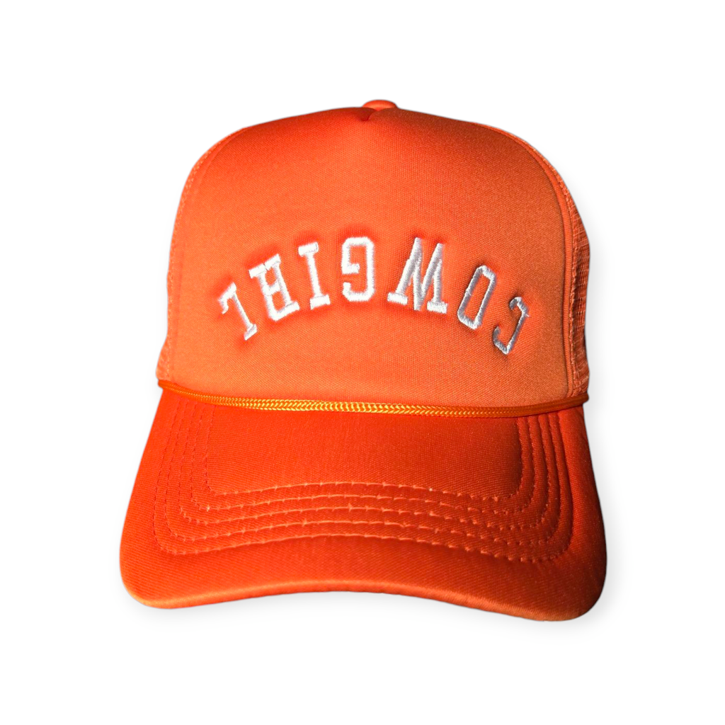Cowgirl Upside Down Trucker Hat