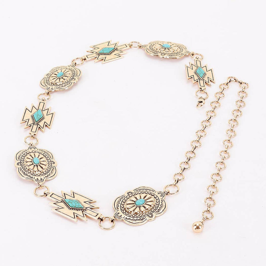 Vintage Metal Chain Belt