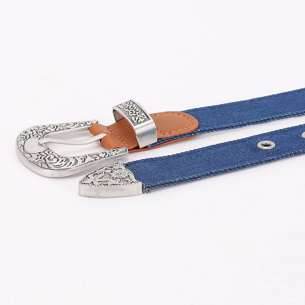 Denim Multi Metal Buckle