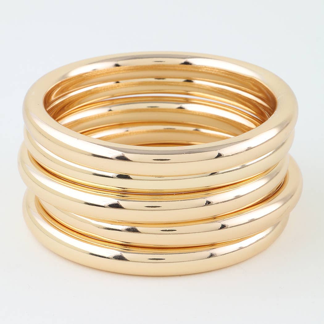 Multi Shiny Bangle Bracelet