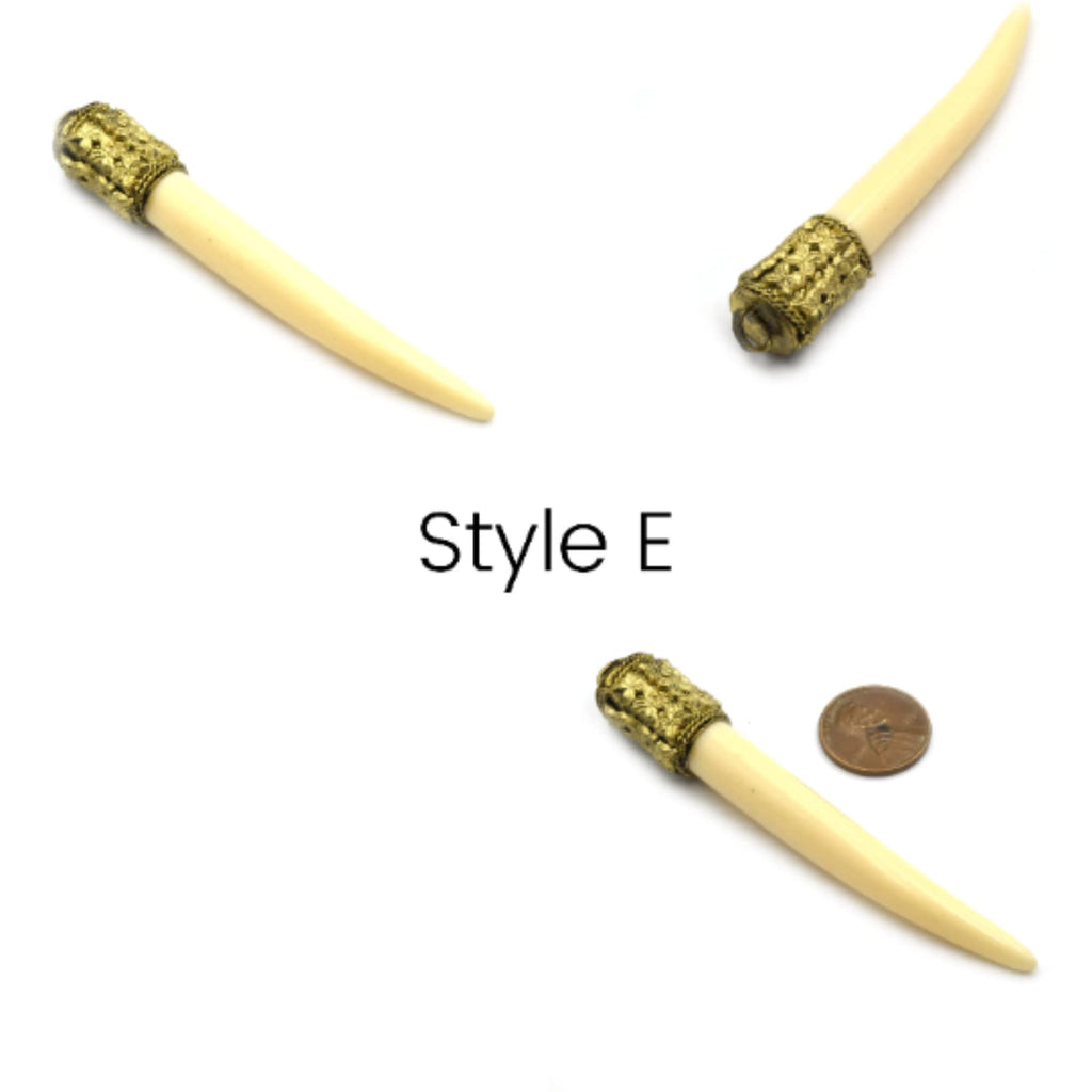 Ox Bone Pendants for Jewelry Making