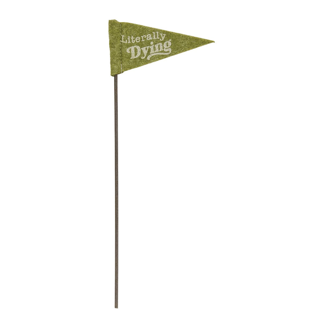 Felt Flag Plant Poke - 4 Assorted