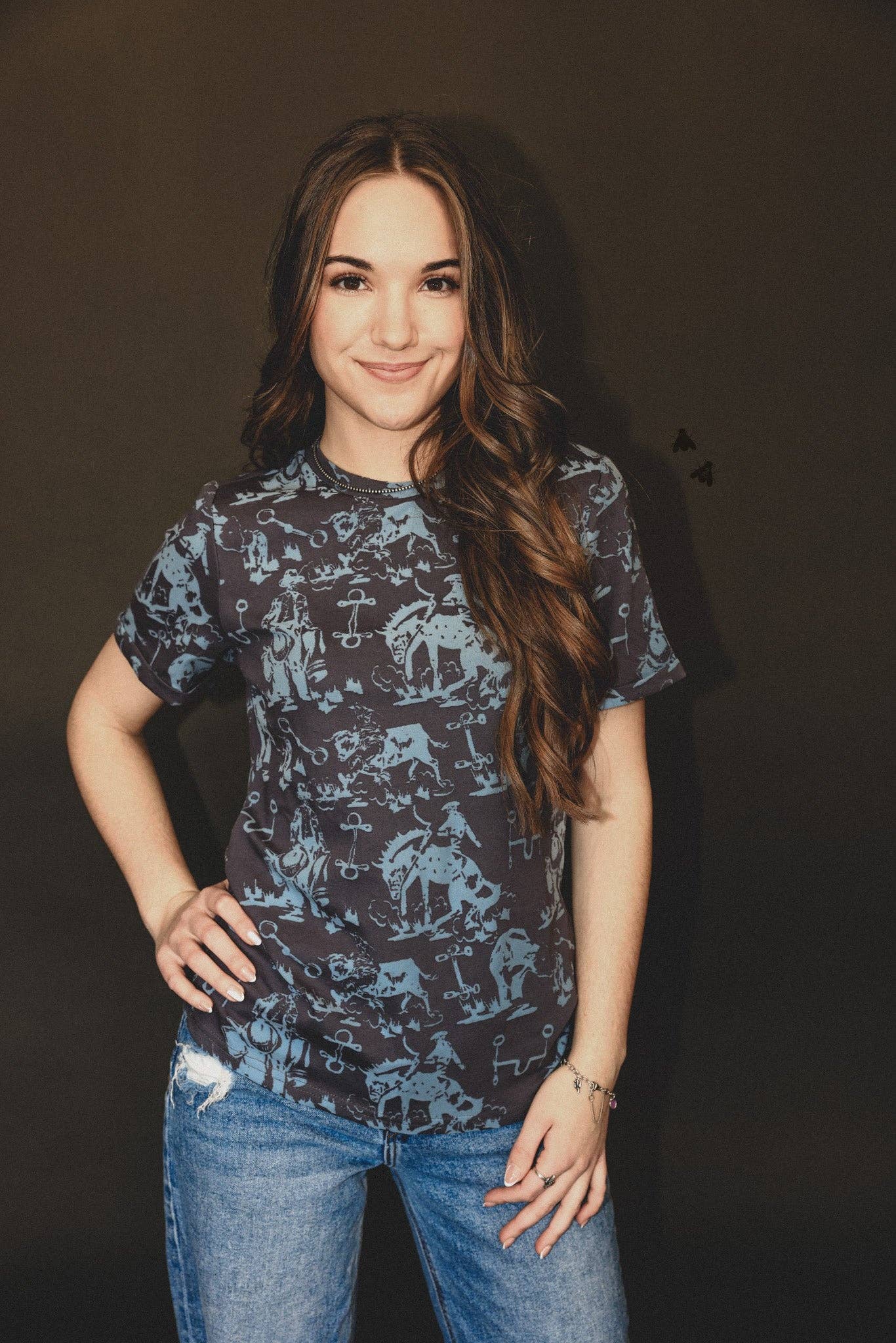 BLUE BUCKS TEE