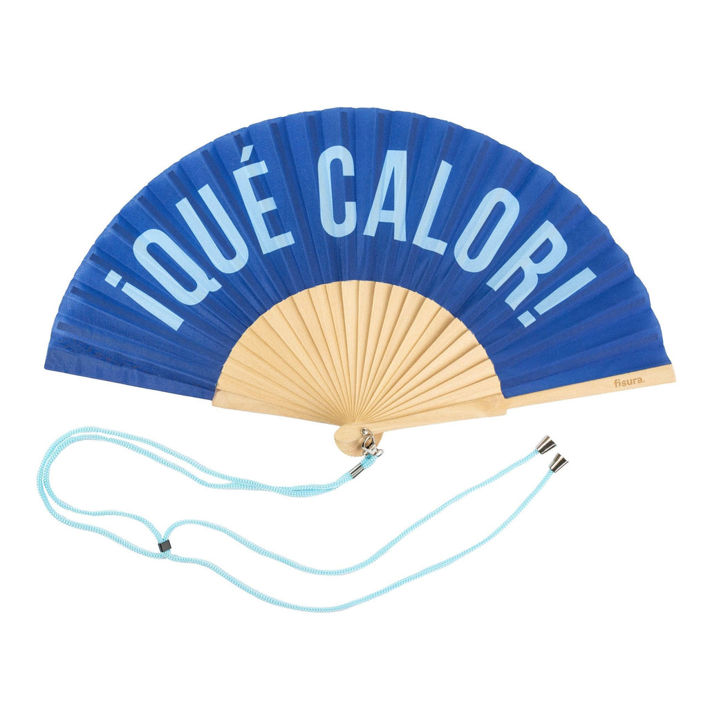 “How Hot!” Fan Blue
