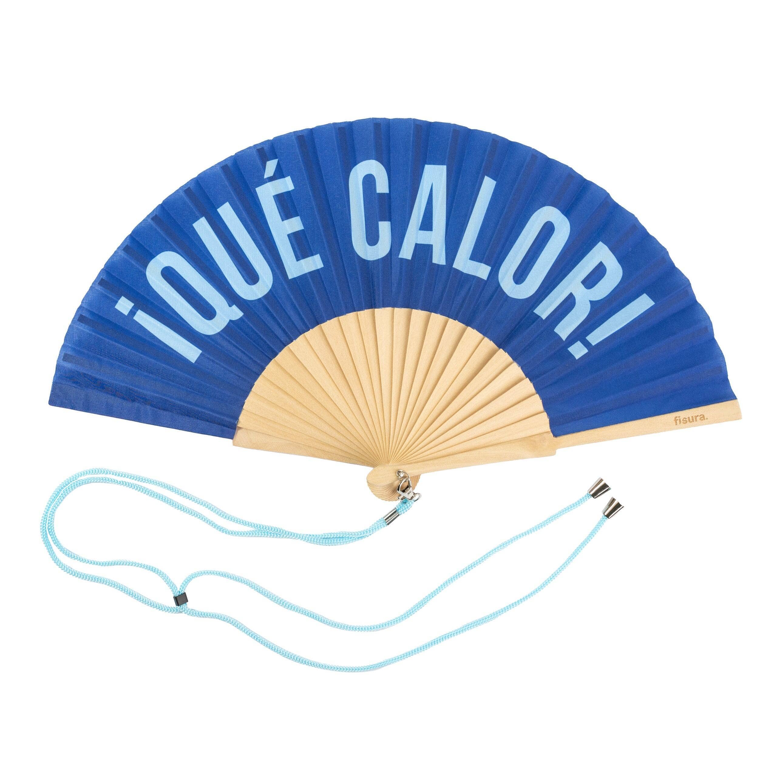 “How Hot!” Fan Blue