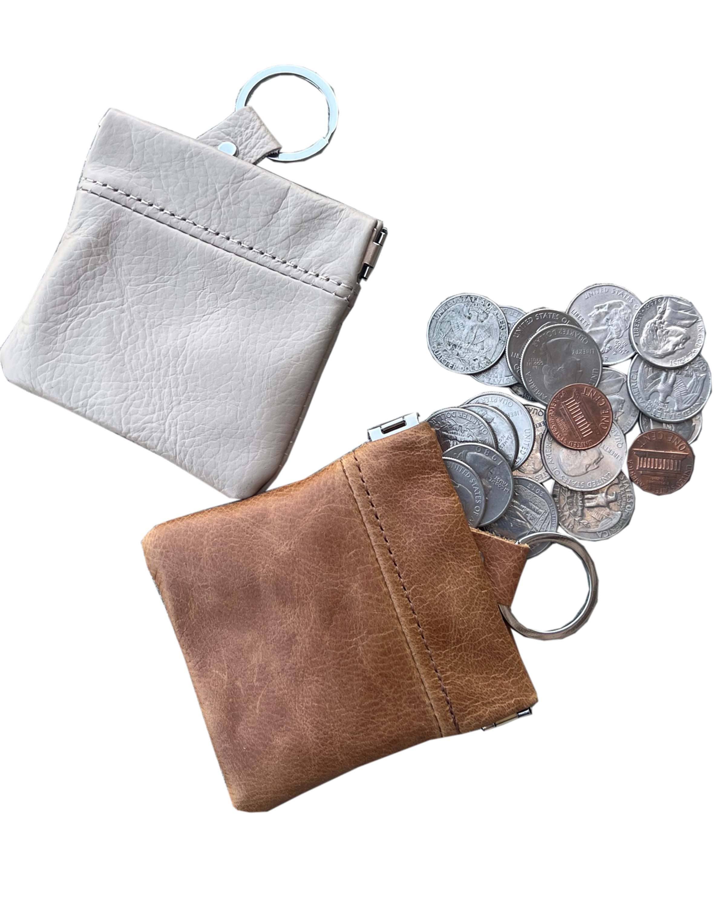92801 lambskin squeeze coin purse