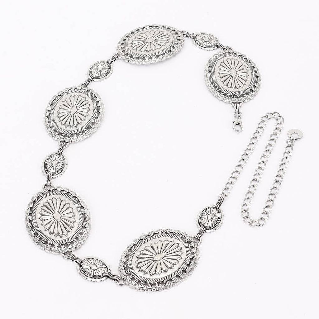 Vintage Metal Chain Belt
