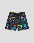 Pitchers That Paint Diamond Pro Mesh Shorts (Black) - Youth