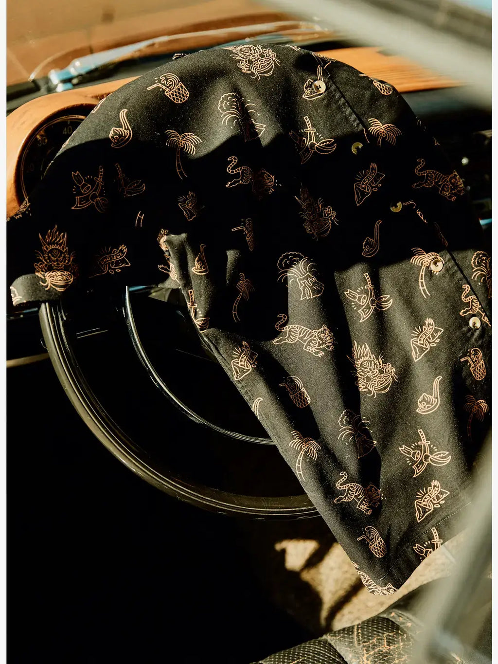 Spicy Noods Casual Button Down Shirt WOMENS