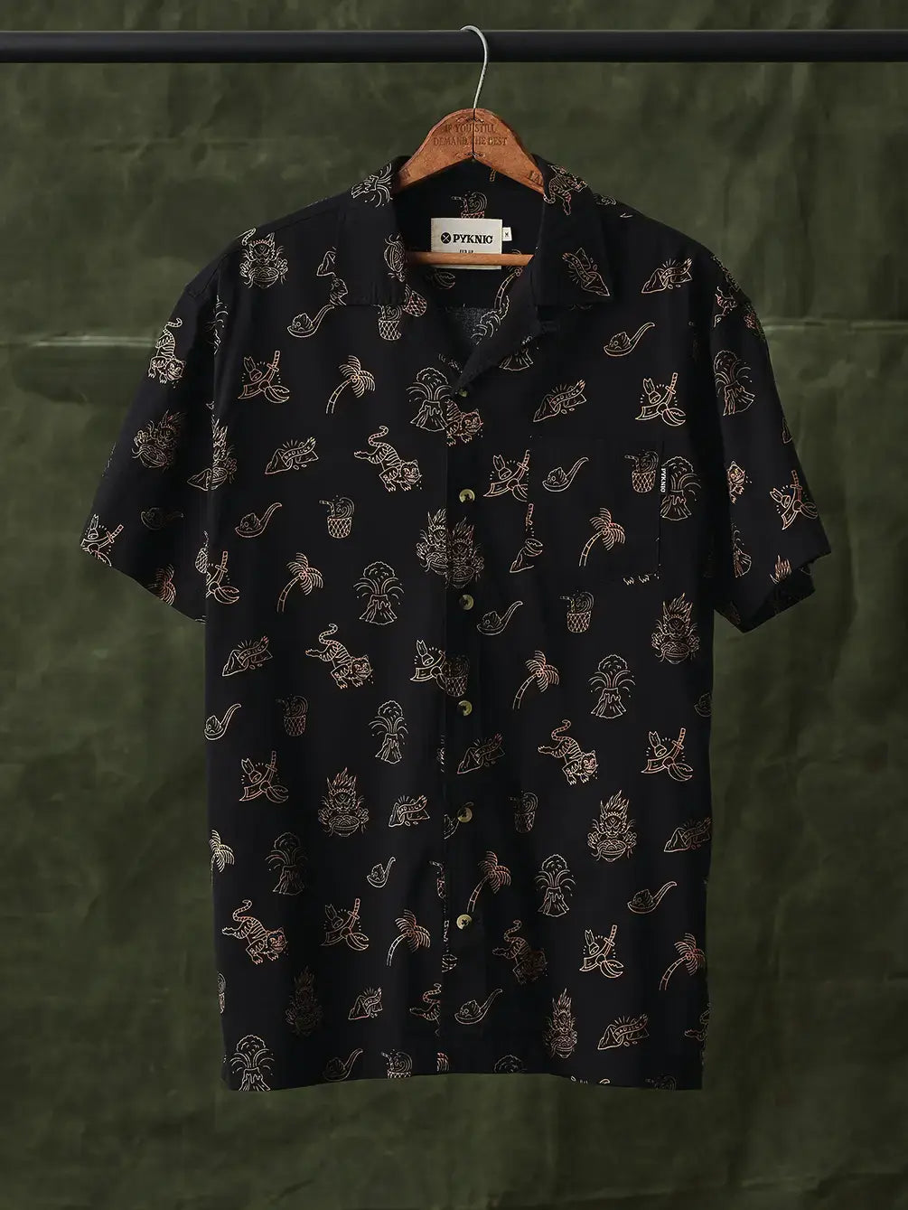 Spicy Noods Casual Button Down Shirt WOMENS