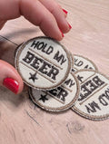 Hold My Beer Iron-On Patch