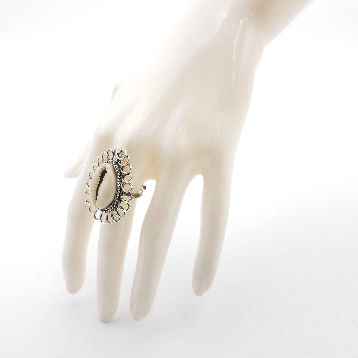 Cowrie Shell Ring