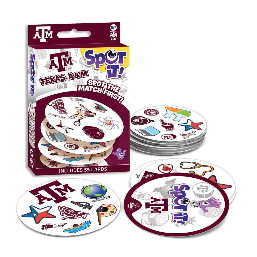 Texas A&M Spot It! Card Game