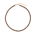 Natural Stone Beads Single Strand Necklace