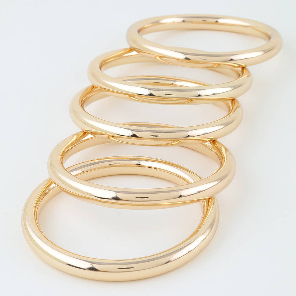 Multi Shiny Bangle Bracelet