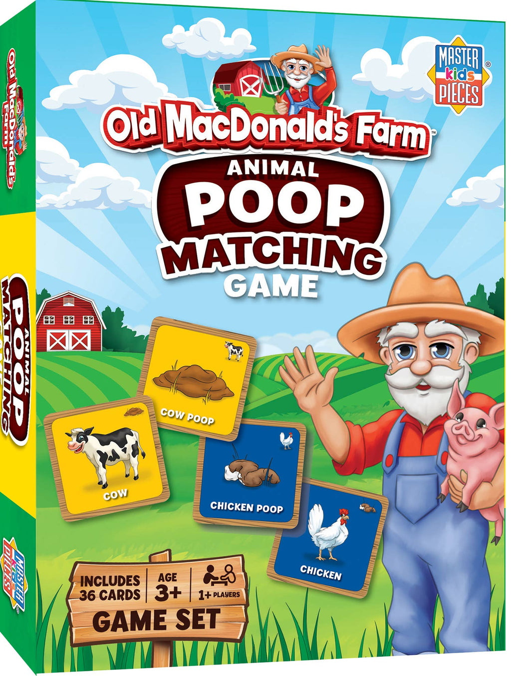 Old MacDonald's Farm - Animal Poop Matching Game