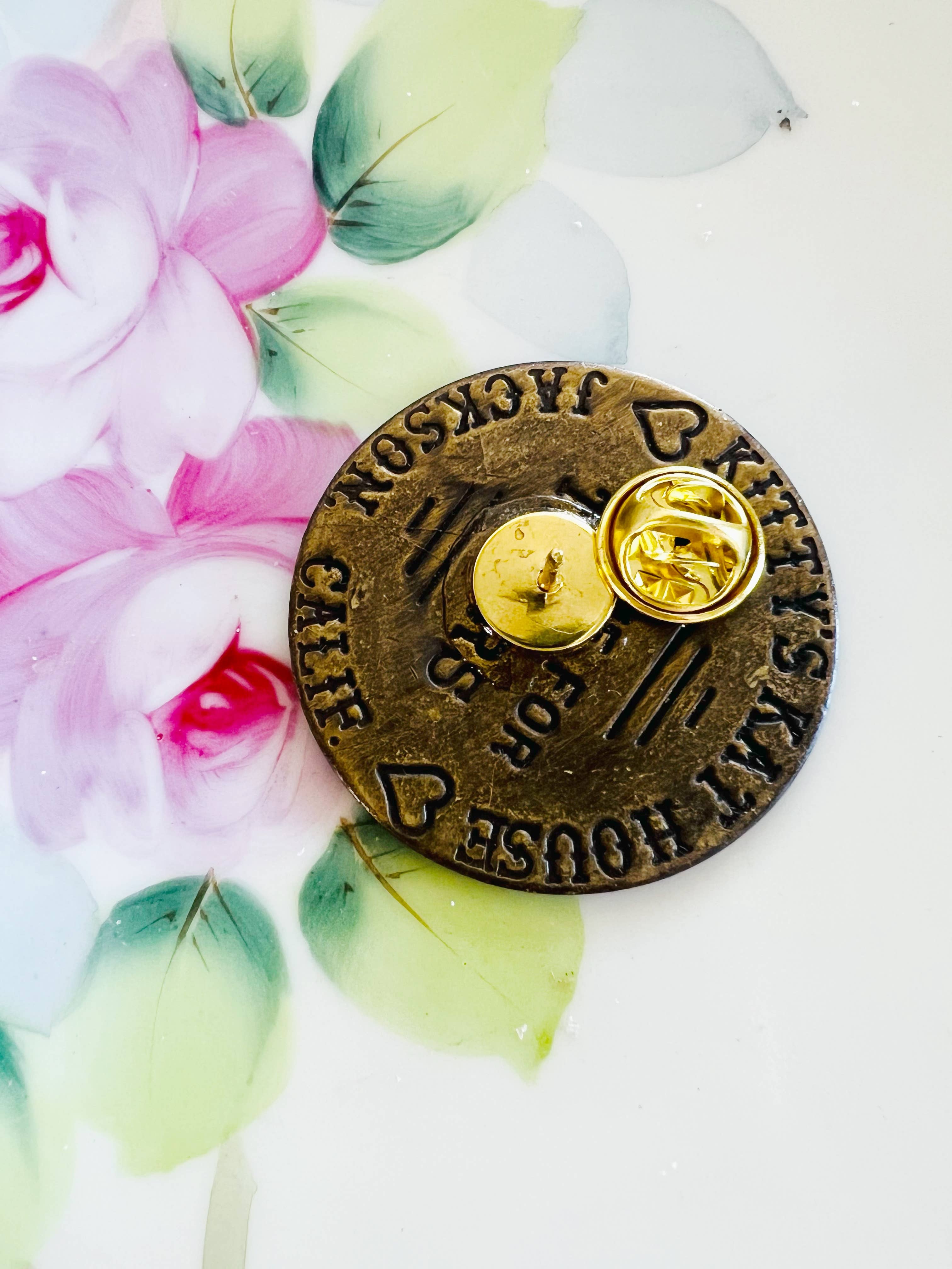 Brothel Token Hat Pin All Night Check