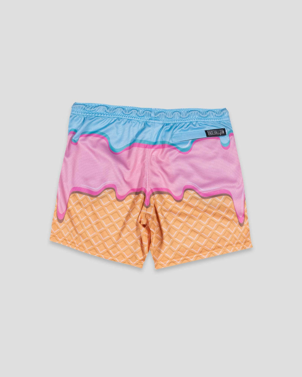 Frozen Treats Ice Cream Sundae Air Mesh Shorts - Youth