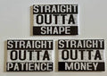 Straight Outta Fridge Magnets - Shape, Patience, Money