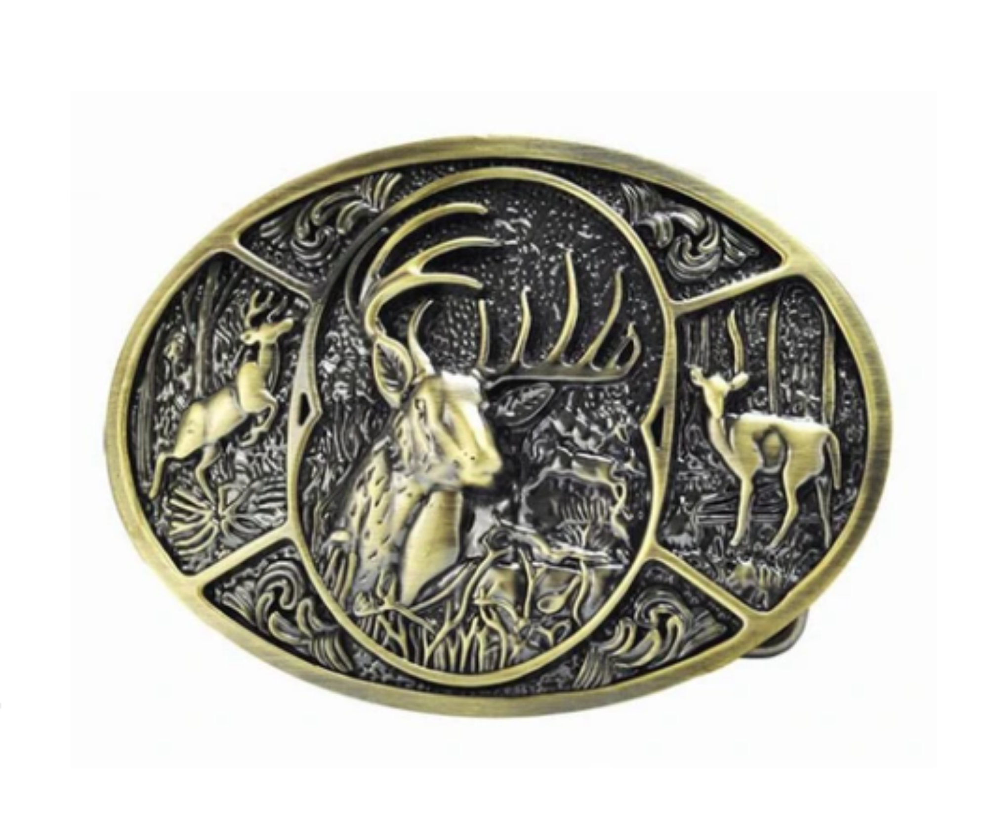 Bow Hunting Belt Buckle 1557