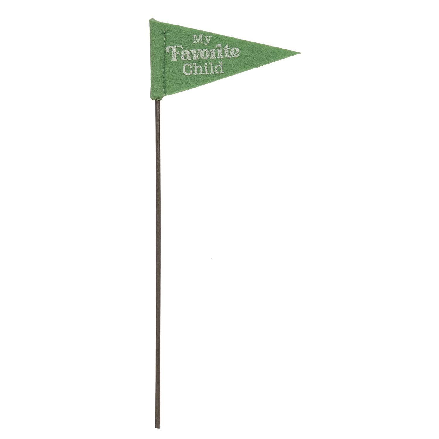 Felt Flag Plant Poke - 4 Assorted