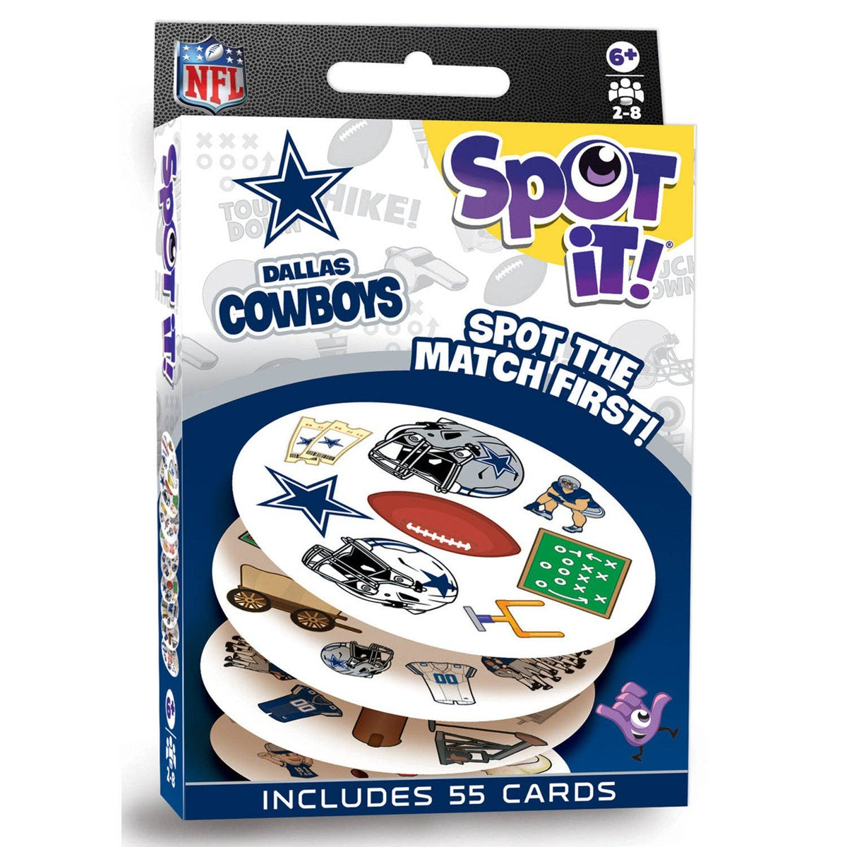 Dallas Cowboys Spot It! Card Game