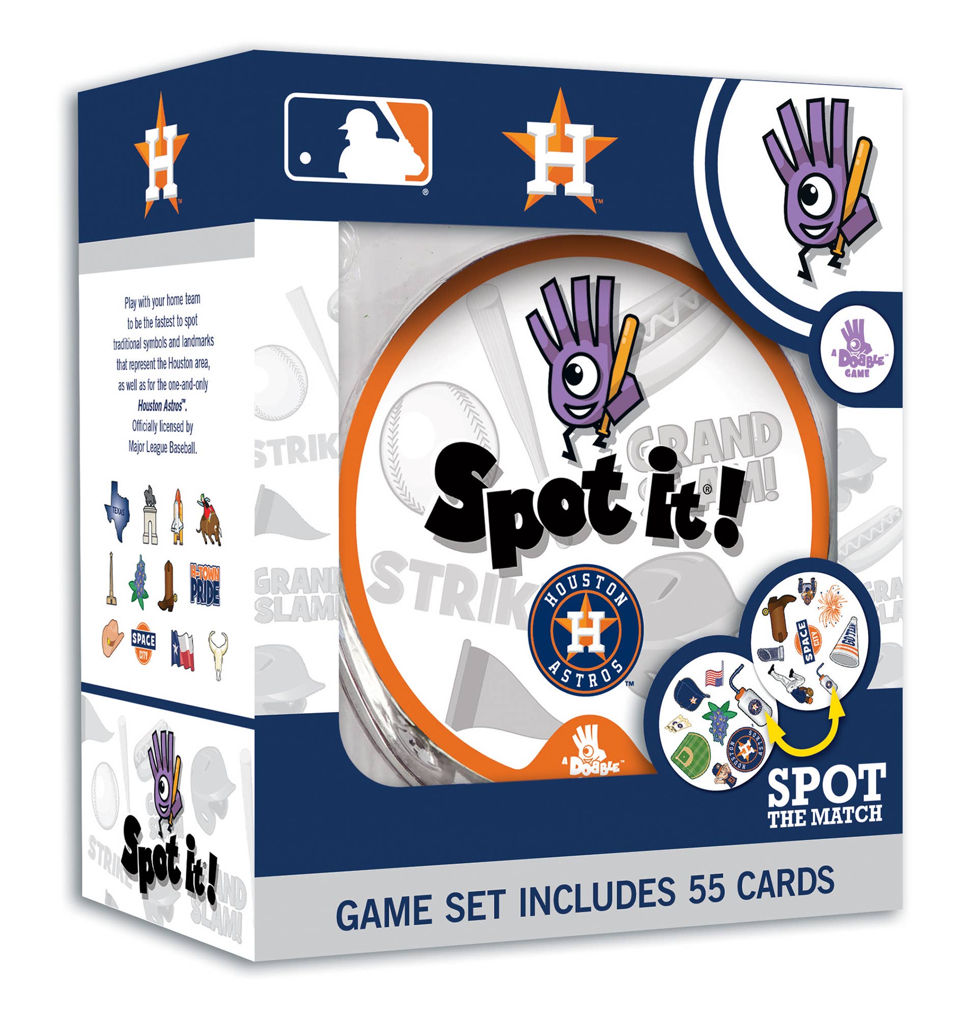 Houston Astros Spot It! Card Game