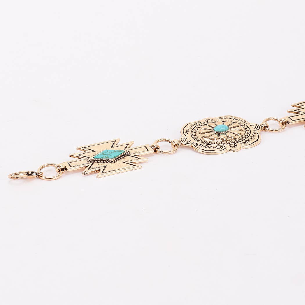 Vintage Metal Chain Belt